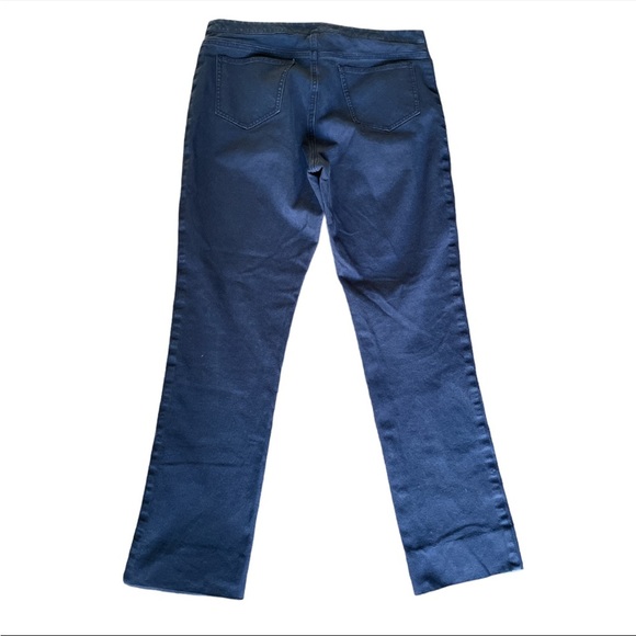 MM Lafleur The hockley jean pants- better than denim in INK navy blue size 12 - Picture 6 of 11